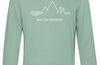 MQ NEVER STOP DISCOVERING - Organic Hoodie Unisex - gruen