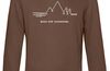MQ NEVER STOP DISCOVERING - Organic Hoodie Unisex - braun