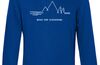 MQ NEVER STOP DISCOVERING - Organic Hoodie Unisex - blau
