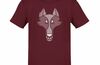 MQ WOLF - Pure Organic Shirt Herren - rot