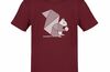 MQ EICHHÖRNCHEN- Pure Organic Shirt Herren - rot