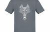MQ WOLF - Pure Organic Shirt Herren - grau